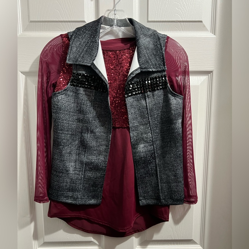 Dance top and vest.